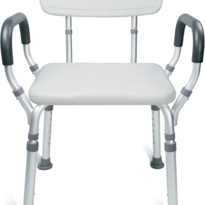 La salle de bain peut rapidement devenir source d’inquiétude lorsque l’équilibre ou la mobilité diminue. La chaise de douche UNLICON 3102X a été conçue pour vous permettre de vous laver en toute tranquillité, sans renoncer à votre autonomie ni alourdir votre espace. Grâce à sa structure en aluminium léger et robuste, ce modèle résiste parfaitement à l’humidité tout en restant facile à déplacer. Son système de réglage en hauteur s’adapte en quelques secondes à votre taille et à votre posture, tandis que les accoudoirs et le dossier offrent un soutien stable lors des transferts et pendant la toilette. Les pieds antidérapants assurent une excellente stabilité, même sur sol humide. Cette chaise de douche combine praticité et discrétion : sa surface lisse se nettoie d’un simple coup d’éponge et son design sobre s’intègre naturellement dans toutes les salles de bain. Elle convient particulièrement aux personnes à mobilité réduite, en convalescence ou souhaitant simplement prévenir les risques de chute. Pour une utilisation optimale, positionnez-la à l’intérieur ou à l’extérieur de la douche en veillant à ce que les patins reposent bien à plat. Son entretien régulier est rapide et sans effort. Découvrez la chaise de douche UNLICON 3102X sur notre site et choisissez la solution qui rendra vos moments de douche plus sereins au quotidien.