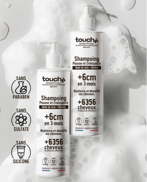 Touché Shampooing Pousse & Croissance – 250 ml – Image 2
