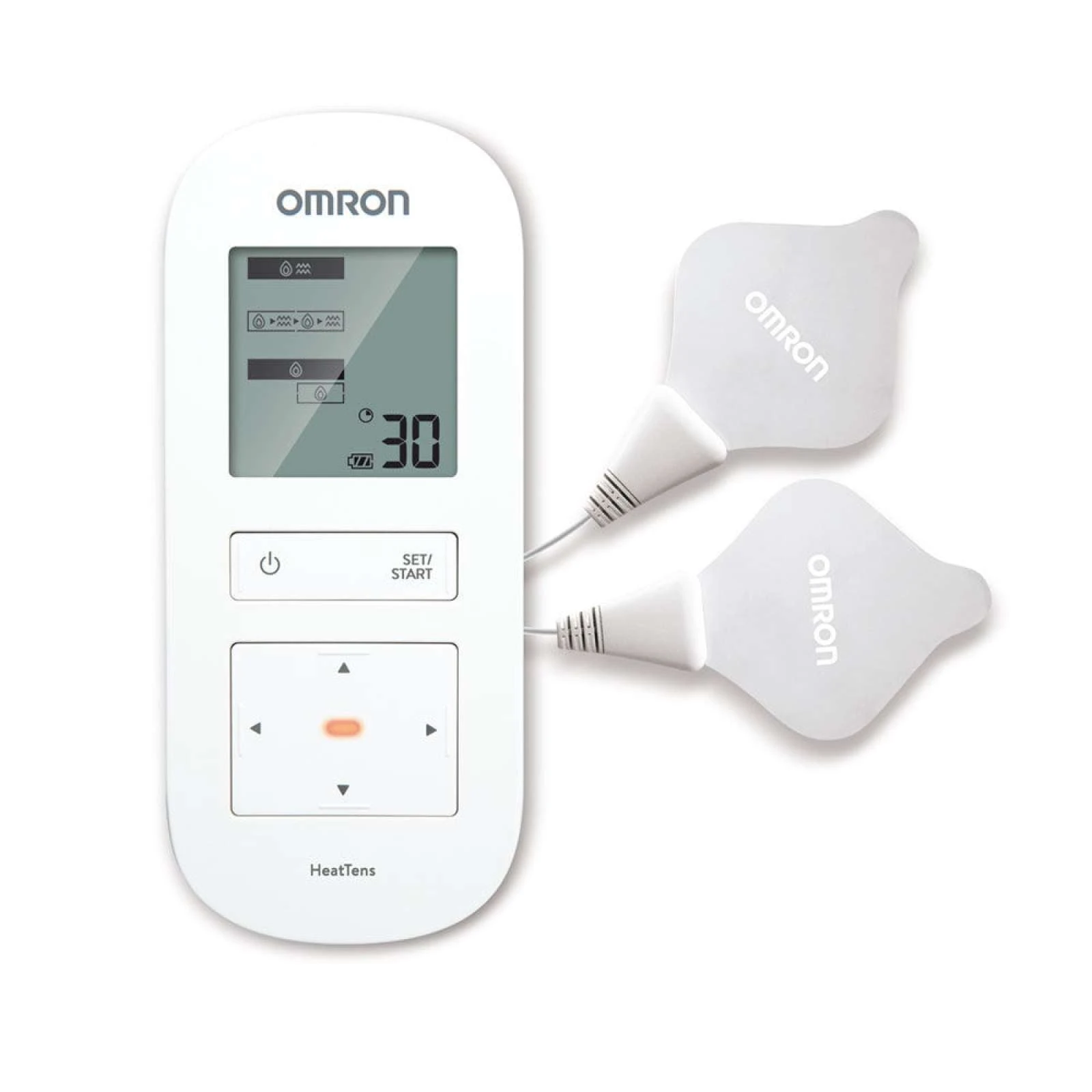 Neurostimulateur et diffuseur de chaleur Omron HeatTens HV-F311-E avec électrodes, appareil de thérapie TENS et chaleur pour douleurs musculaires et articulaires