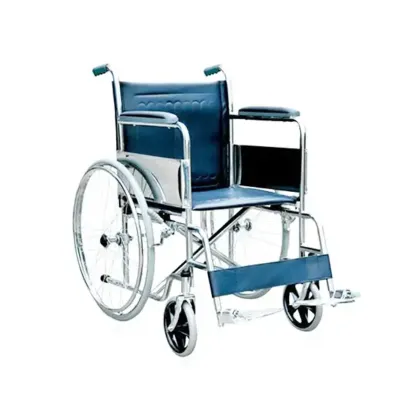 Fauteuil roulant adulte en acier chrome sc903gc-46 marque Star Care