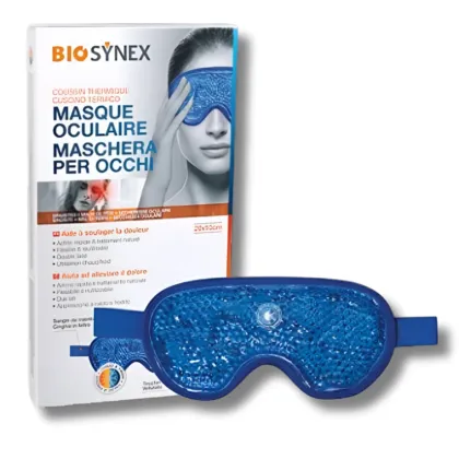 Masque Oculaire Thermique Biosynex 20x10 cm – Chaud & Froid